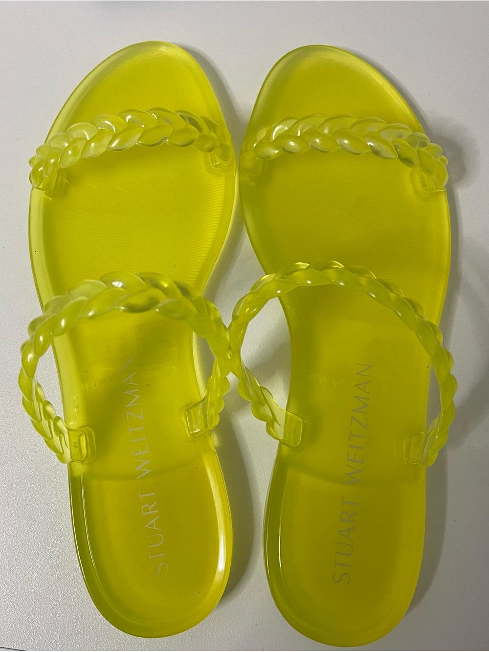 Stuart Weitzman Jelly Sandals